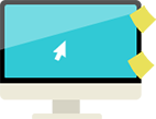 Computer screen icon